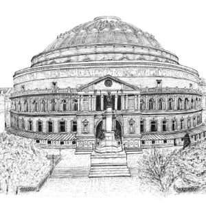 Royal Albert Hall sketch